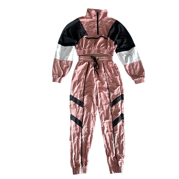 Fashion Nova Like New Making a Statement Jogger Set in Mauve Size XS - Picture 9 of 11